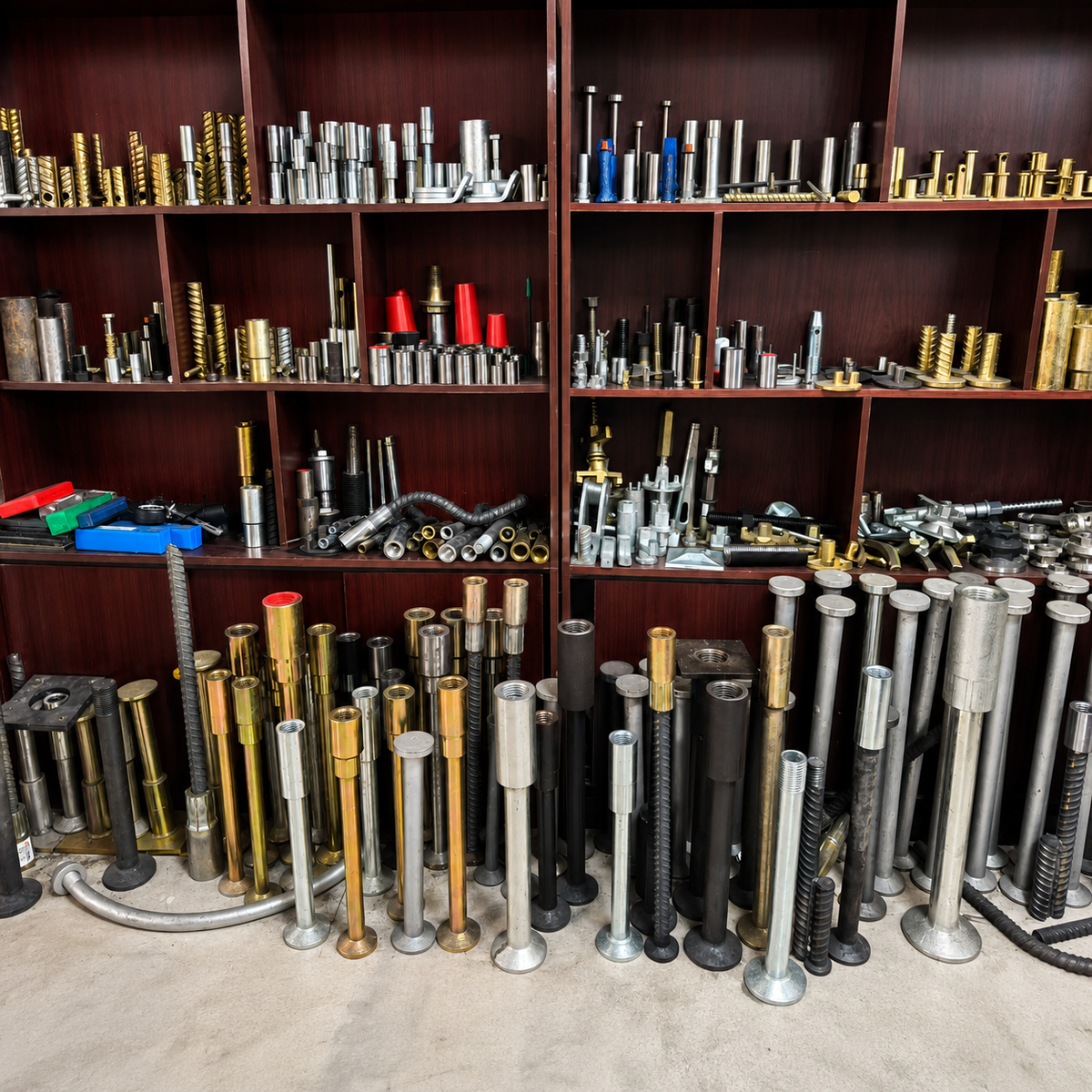 Wind power embedded parts and internal components